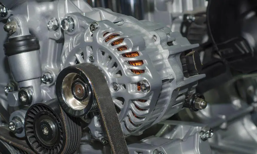 A Car Alternator.