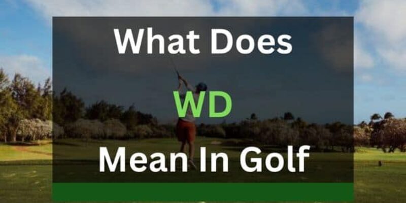 What Does WD Mean in Golf? (Solved!)